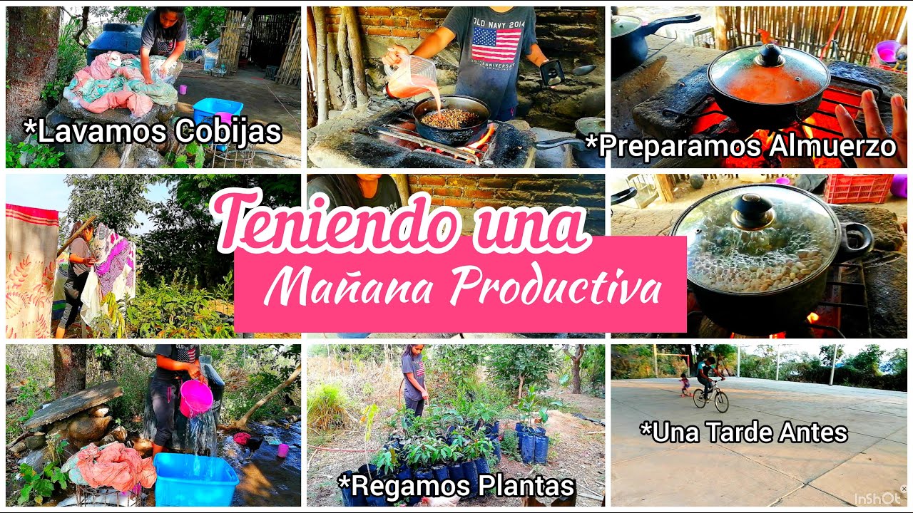 MI RUTINA DE LAVADO de COBIJAS a MANO en una MANAÑA PRODUCTIVA- Vlog