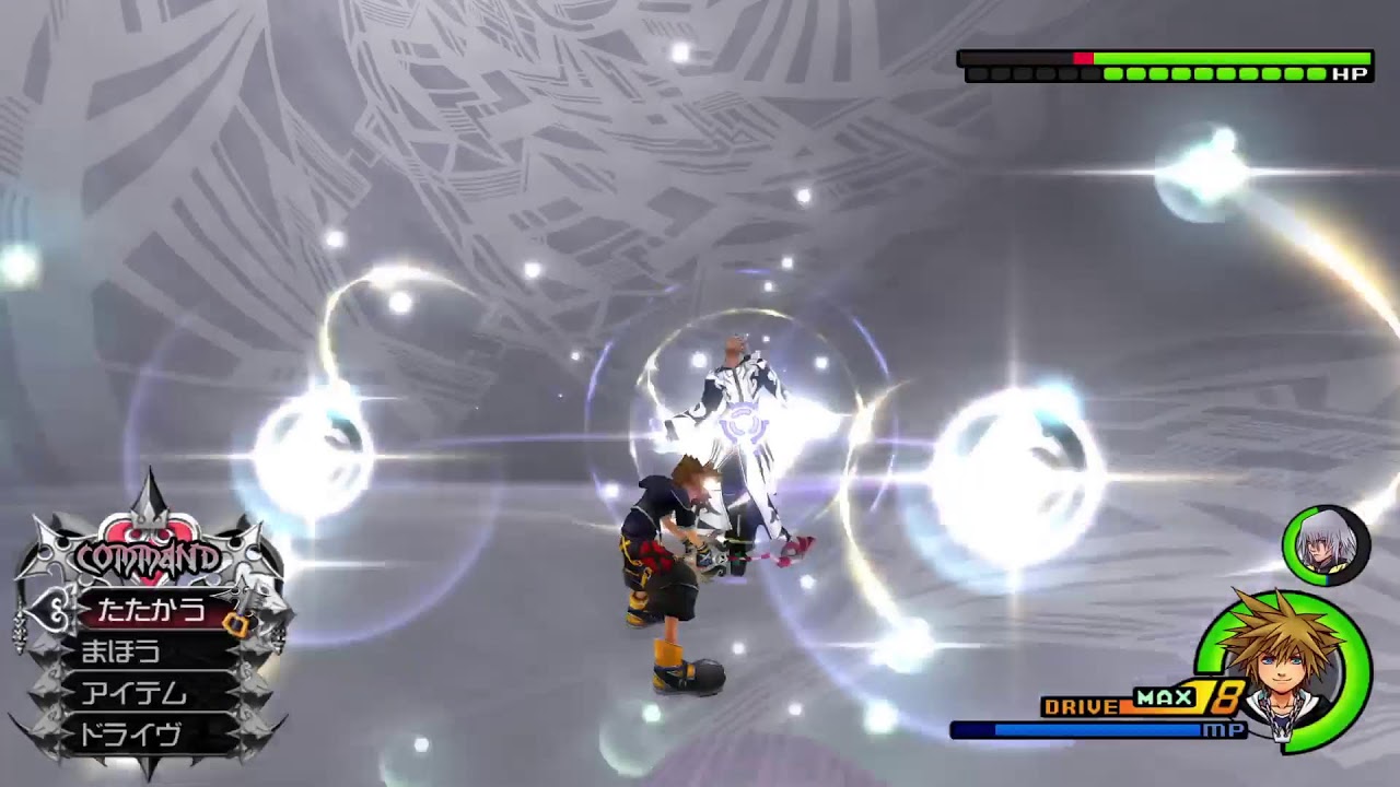 Kingdom Hearts II (JP) My 5th run Data Organization XIII Battles and getting the Ultima Weapon