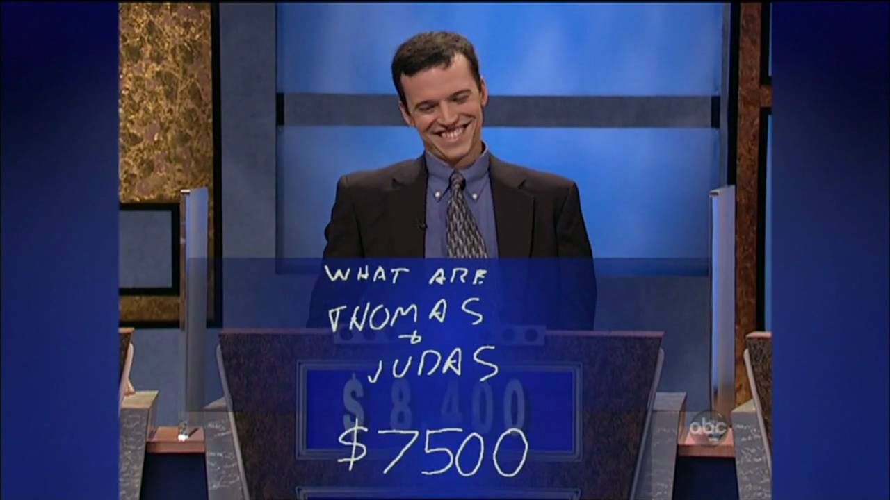 JEOPARDY! 25th Anniversery Spotlight- Ken Jennings becomes 74-Day Champion [720p HD]
