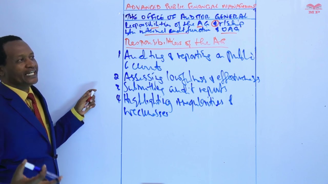 Responsibilities of the Auditor General & Relationship