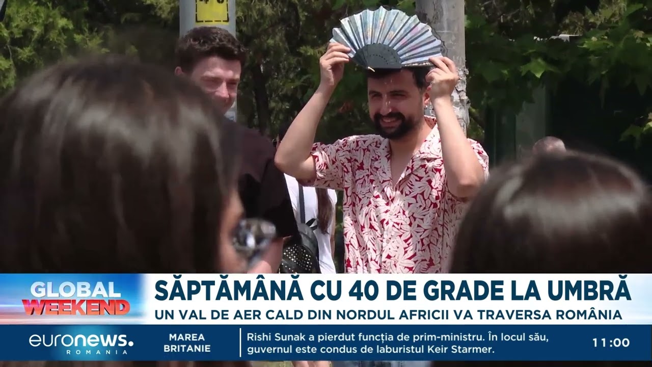40 de grade la umbră. Urmează cea mai caldă săptămână din acest an, de până acum