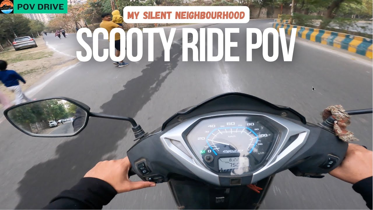 Activa 125cc driving POV | Noida driving POV | two wheeler driving POV