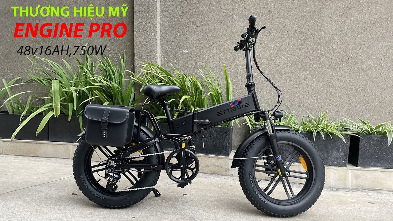 REVIEW Xe Đạp ENGWE ENGINE PRO 48v16ah 750W Trợ Lực Điện Thương Hiệu Từ Mỹ