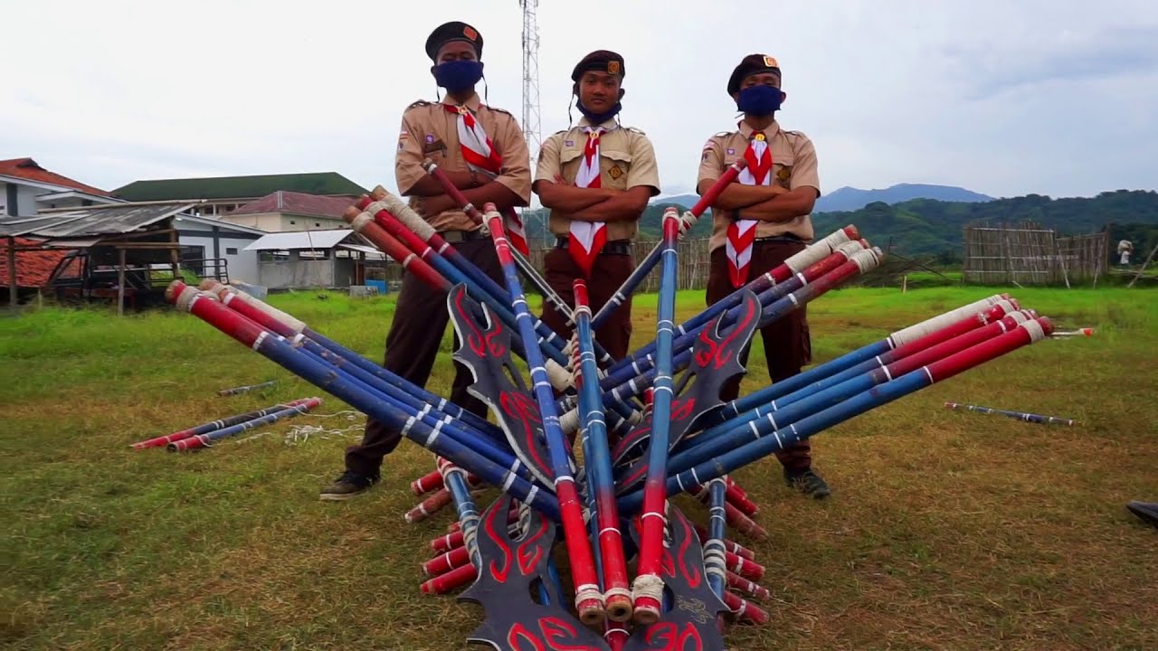 LOMBA PIONERING PRAMUKA TINGKAT NASIONAL :  MTs DARUNNAJAT PRUWATAN BUMIAYU BREBES JAWA TENGAH