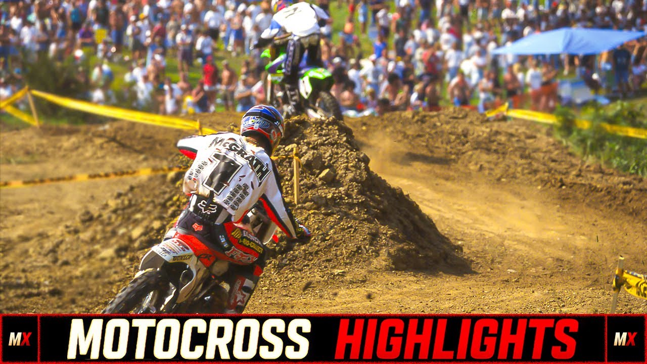JEREMY MCGRATH VS JEFF EMIG - 1996 OUTDOORS