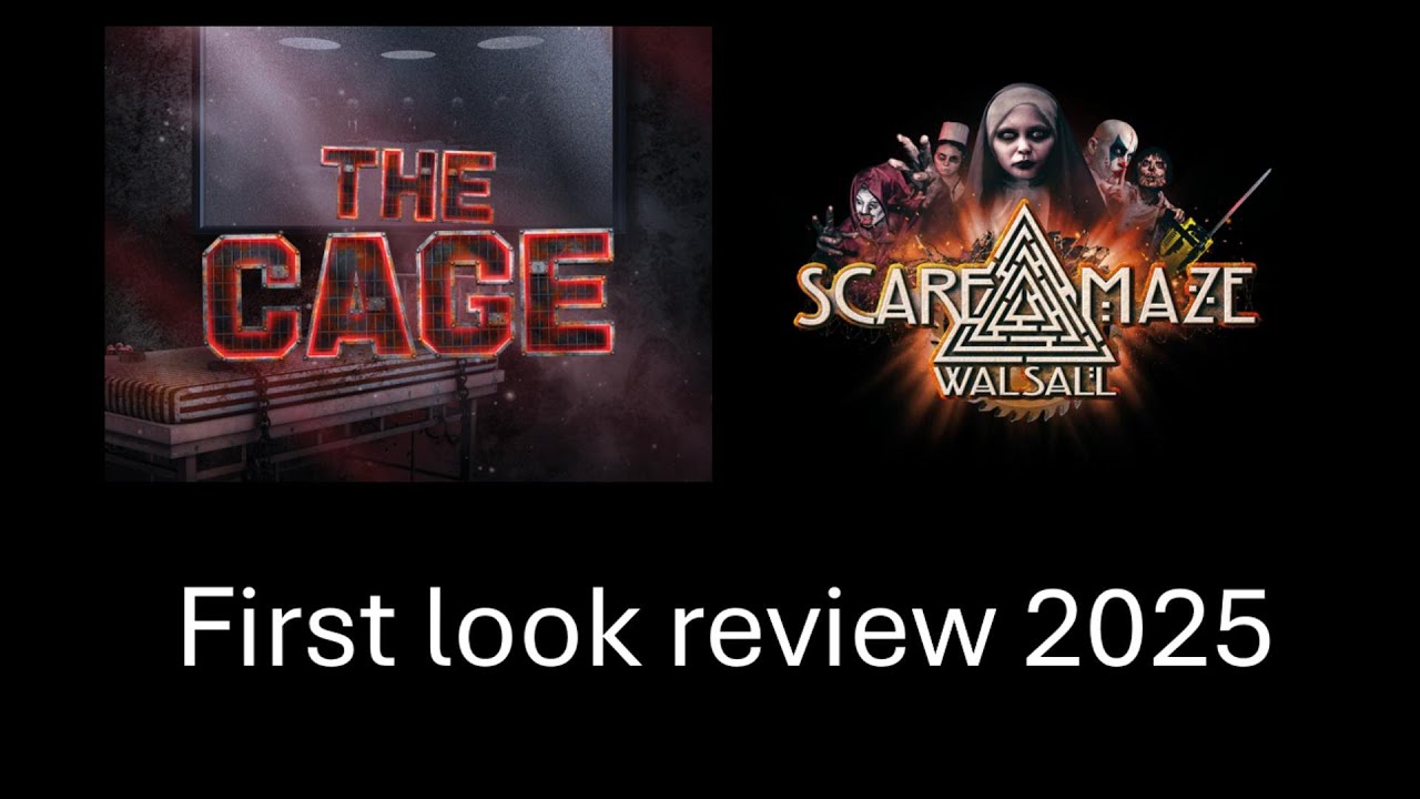 Walsall Scare Maze - The Cage  - First Look Review