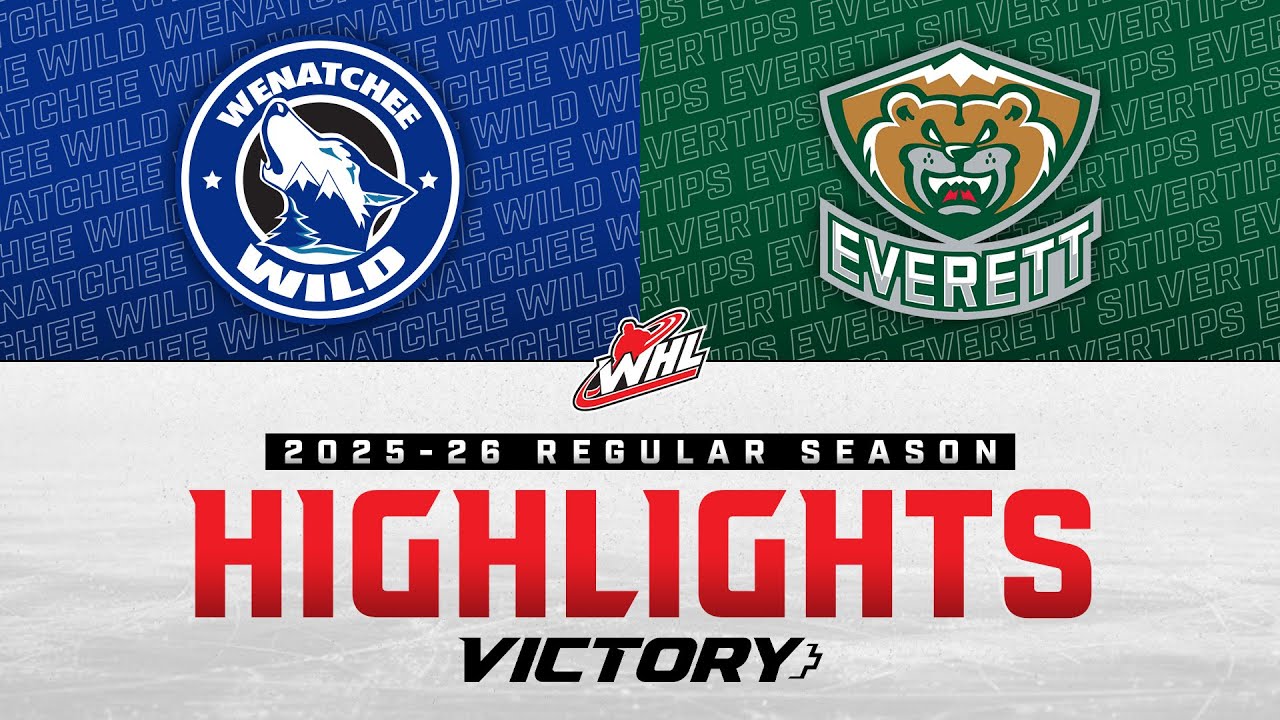 Wenatchee Wild против Everett Silvertips 9/20 | Лучшие моменты WHL 2025-26