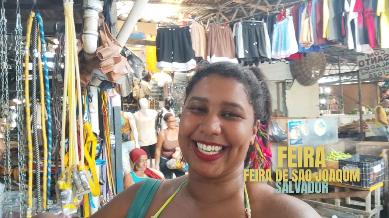 Feira de São Joaquim 🇧🇷 | Cores, Sabores e Tradição em Salvador ✨ | Viajando Sozinha 2026