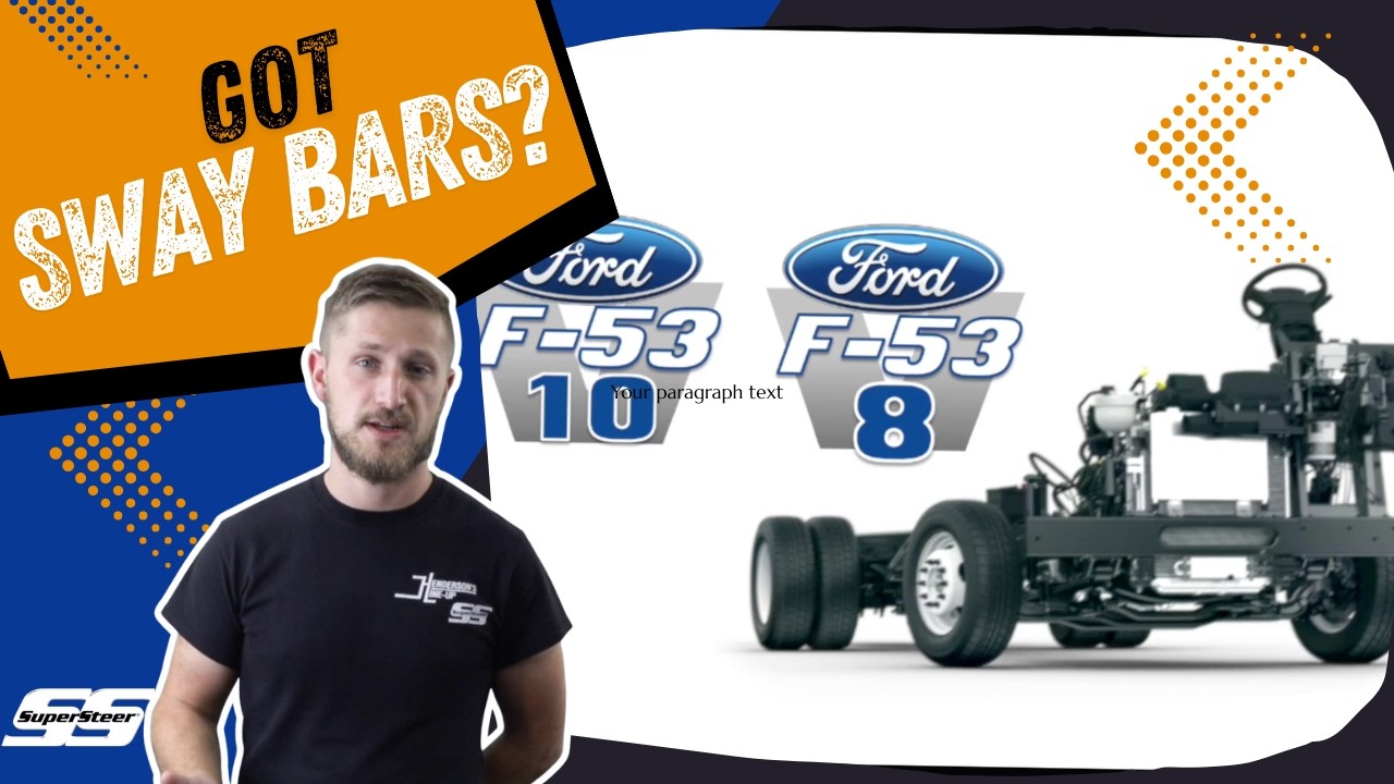Ford F53 Heat Treated Sway Bars: Ultimate Upgrade for Stability!