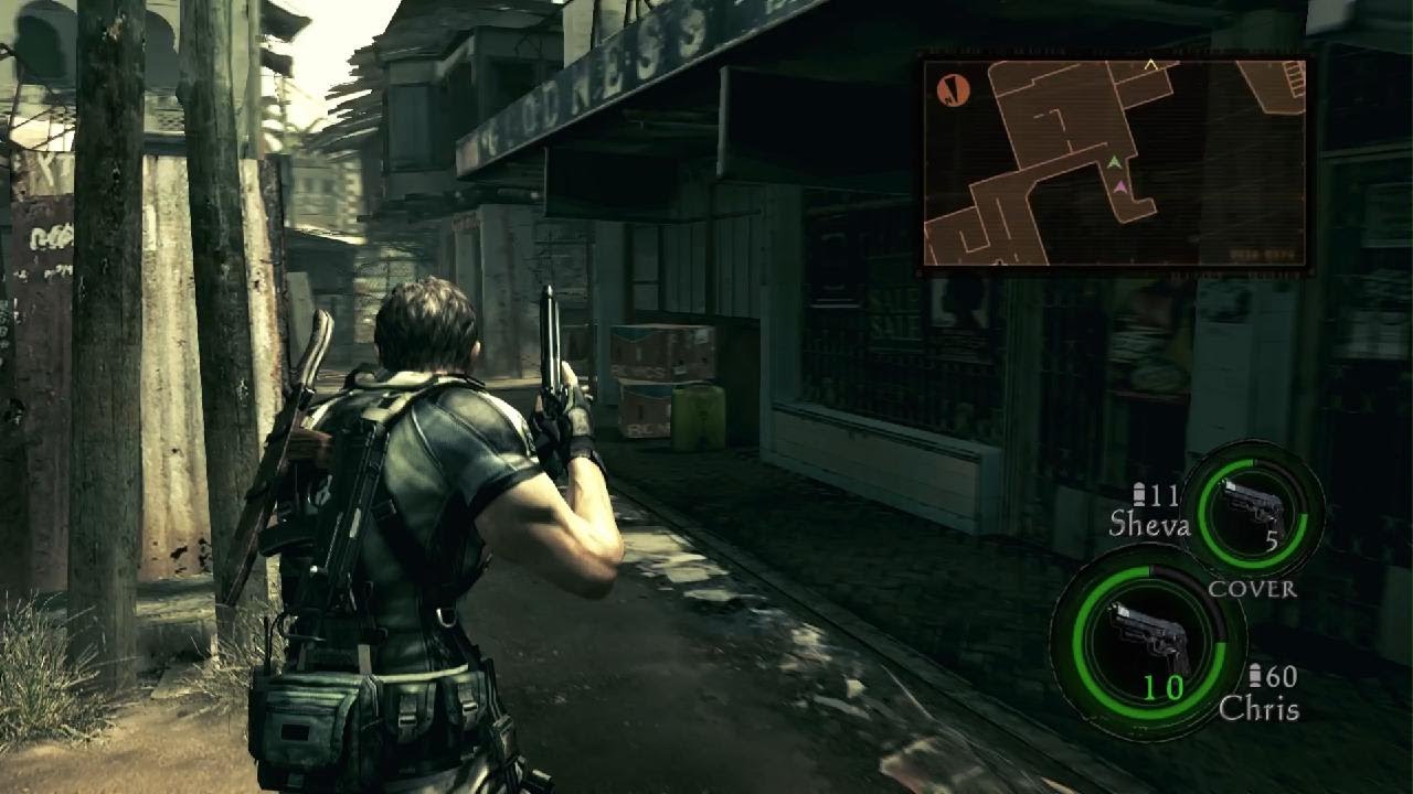 RESIDENT EVIL 5 - Professional No Upgrades Chapter 1-2