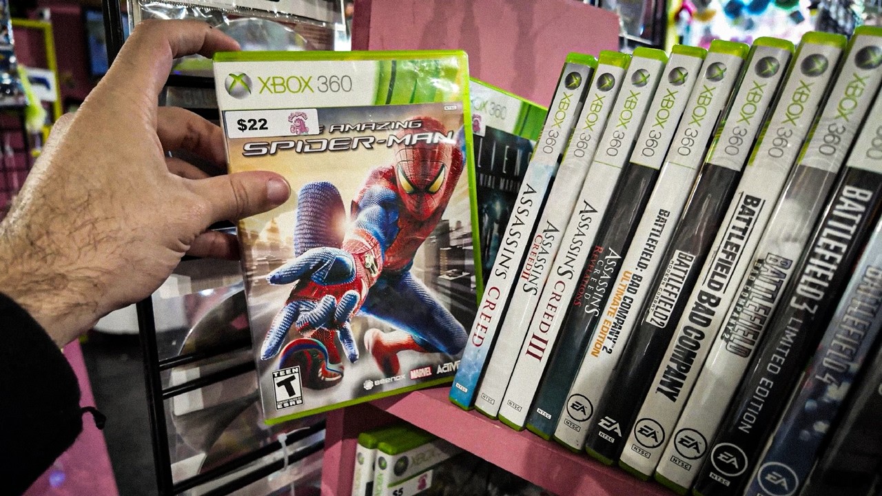 ACHEI uma LOJA de JOGOS ANTIGOS em SEATTLE