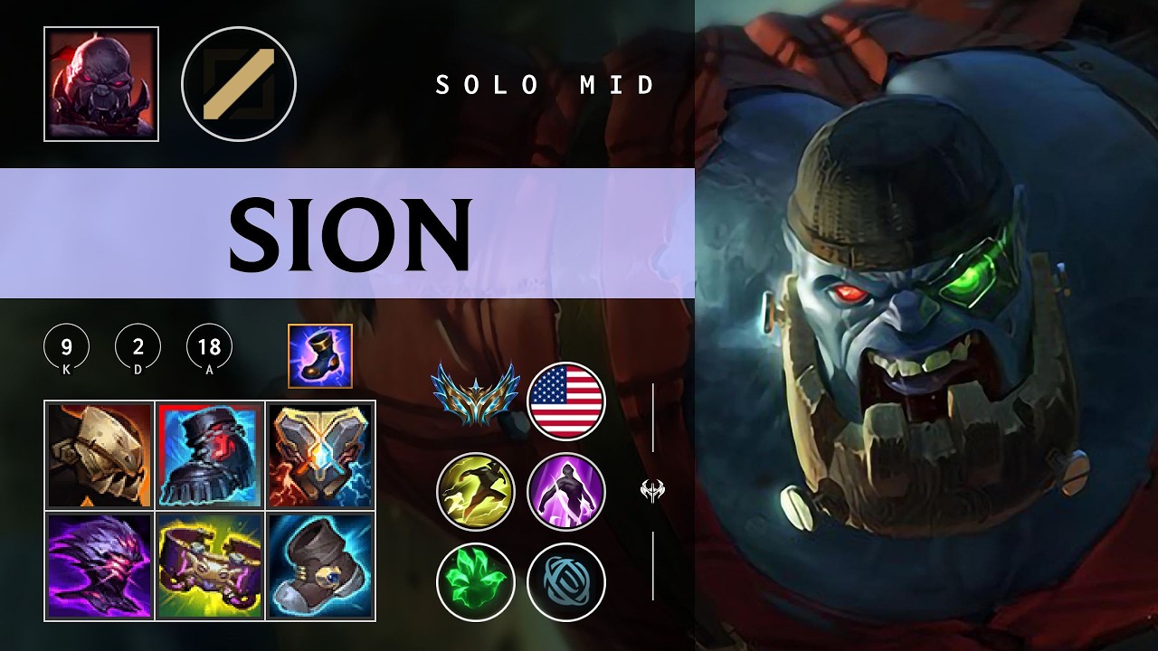 Sion Mid vs Corki - NA Challenger Patch 26.04
