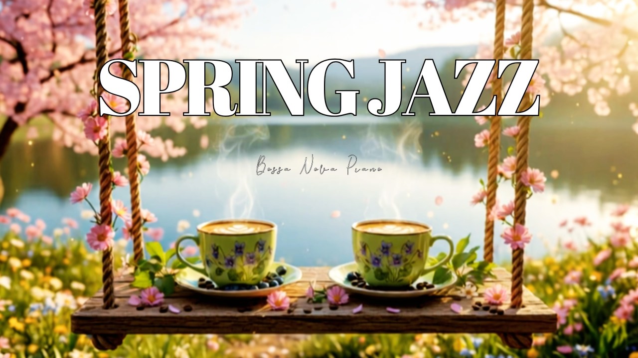 Happy March Jazz ~ Spring Morning Coffee Jazz & Exquisite Bossa Nova Piano for Stress Relief