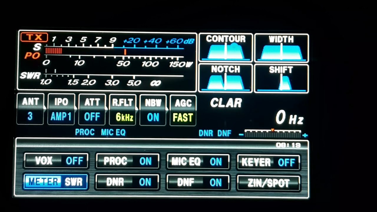 G4AKC + G4NVF both bicycle mobile QSO with VK5MRD 20m Long Path, Yaesu FTDX3000 - Hexbeam, 11/3/2022