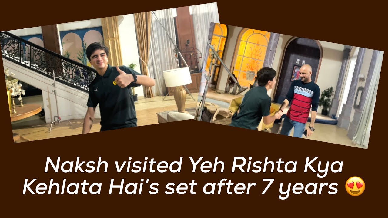 A Visit to Yeh Rishta Kya Kehlata Hai’s Set | Navika and Shivansh Kotia