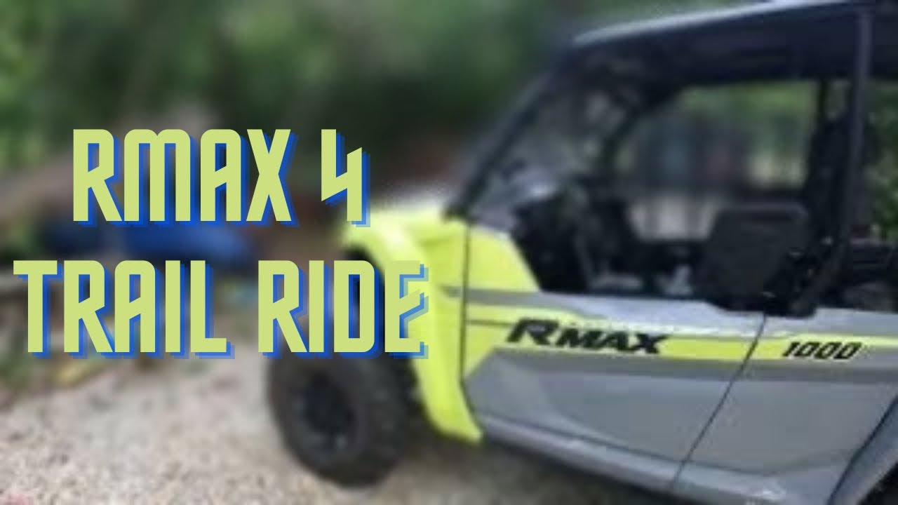 RMAX 4 1000 Trail Riding