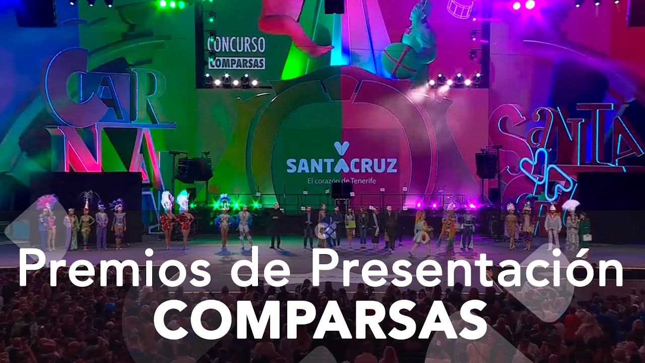 Premios de Presentación Comparsas de Santa Cruz de  Tenerife