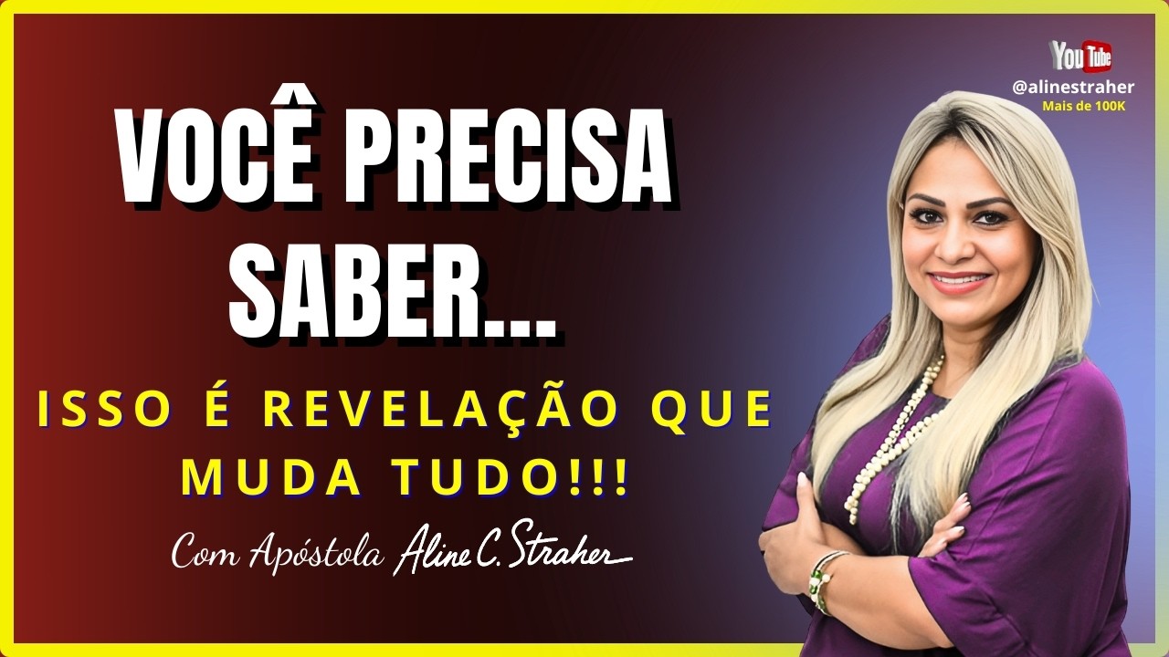 VOCÊ PRECISA SABER…ISSO É REVELAÇÃO QUE MUDA TUDO!!!