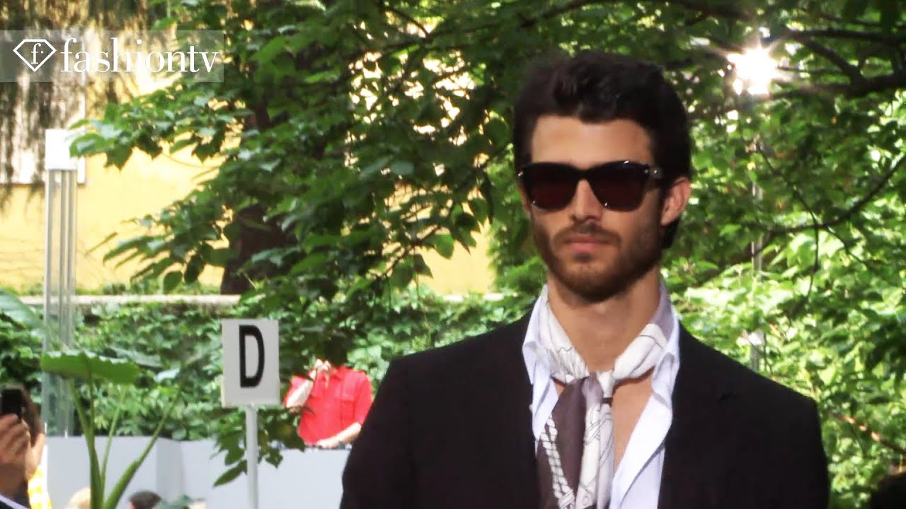 Trussardi Men Spring/Summer 2013 FULL SHOW ft Simone Nobili | Milan Men's Fashion Week | FashionTV