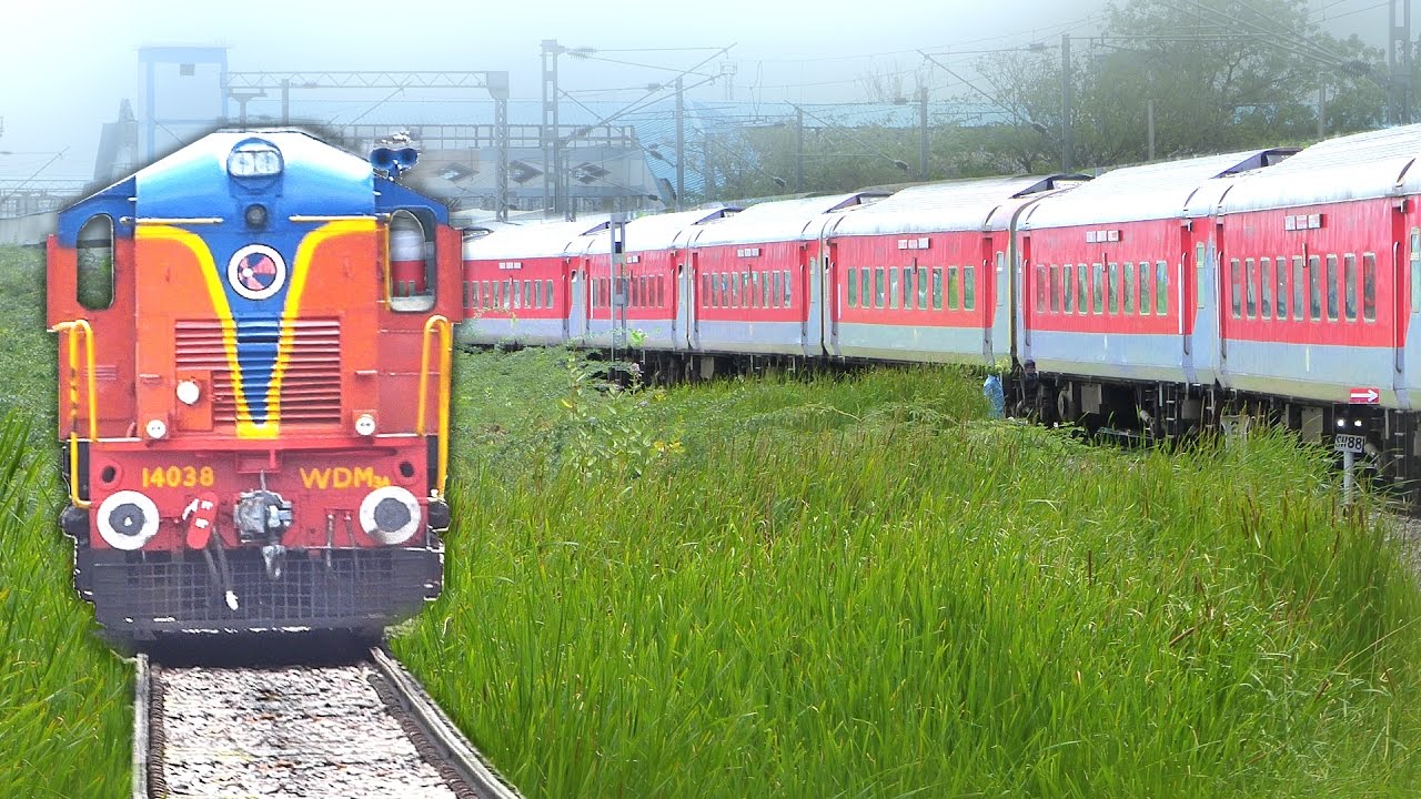 Journey on The RED Train Single line (Bangalore - Guntakal) : Indian Railways