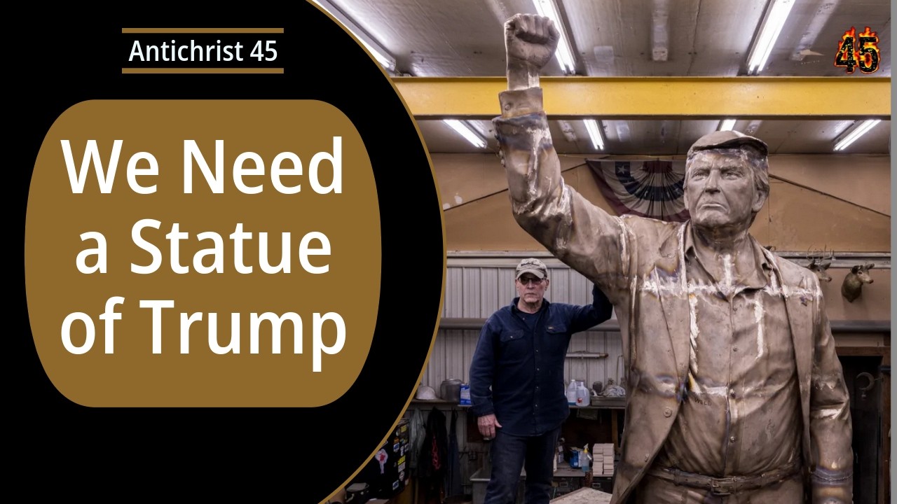 Золотая статуя Трампа &mdash; это хорошо.