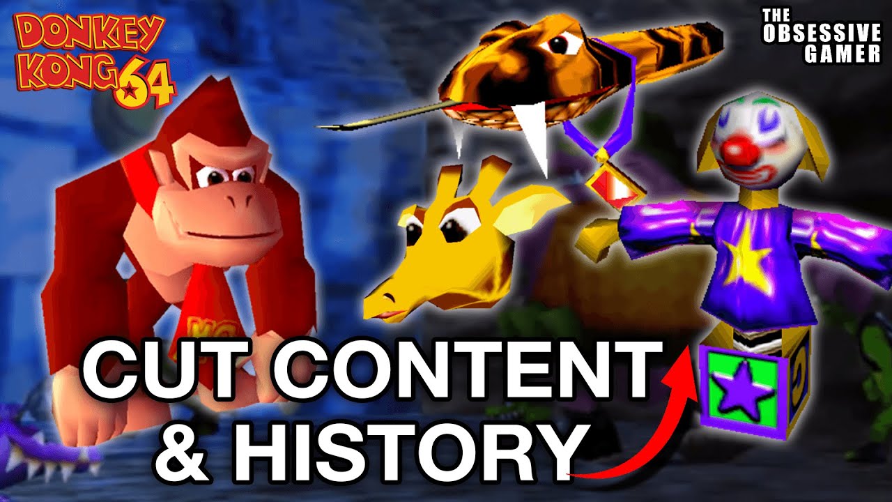 Donkey Kong 64: Вырезанный контент и история [Часть 2] | Вырезанный контент