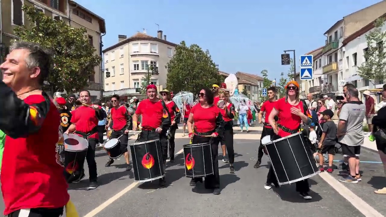 BAT'FOGO Batucada - Corso Fleuri Cazères sur Garonne (lundi de Pentecôte 2025)