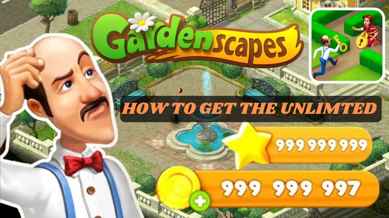 | How To Get The Unlimted Stars & Coin In Gardenscapes Game Hack 2024✅Best Way To Obtain Coins |