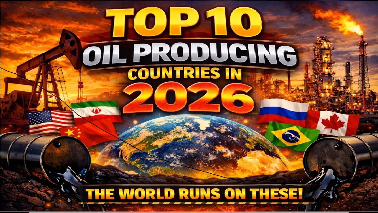 Top 10 Oil Producing Countries in 2026 (The World Runs on These)
