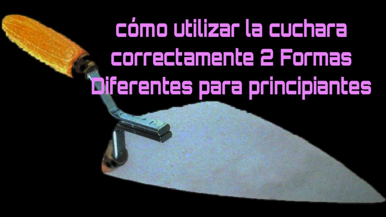 LA MEJOR FORMA DE CÓMO UTILIZAR LA CUCHARA DE ALBAÑIL PARA APLANAR  ENJARRAR UNA PARED ¡¡MUY FÁCIL!!