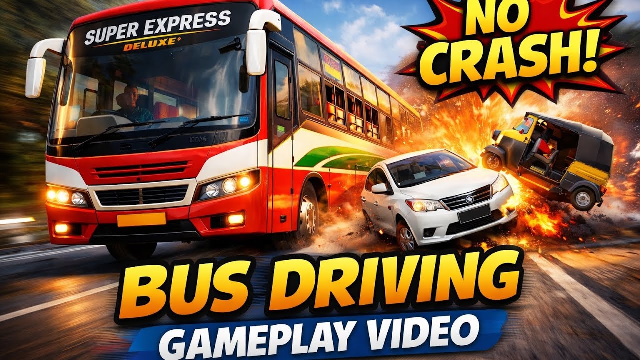 Bus draving gameplay Extreme Bus Driving Challenge 