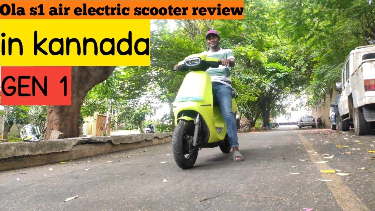 ola s1 air electric scooter review in KANNADA | GEN 1 | @Crazymediakannada |