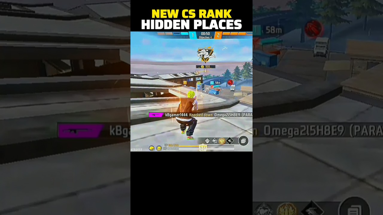 NEW CS RANK HIDDEN PLACES 🤫✅ | NEW HIDDEN PLACES FOR CS RANK | CS RANK PUSH TRICK | HIDDEN PLACES