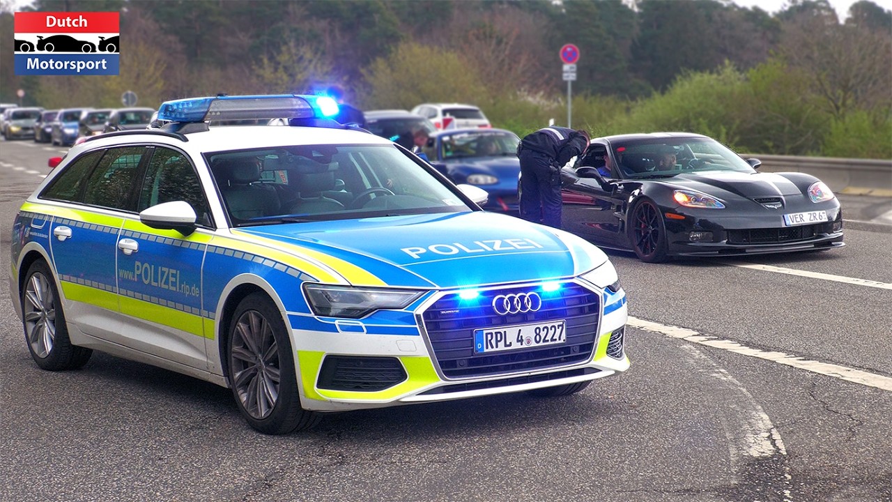 CARFREITAG Nürburgring 2025 - Police, Burnouts, Funny Moments, Loud Cars!
