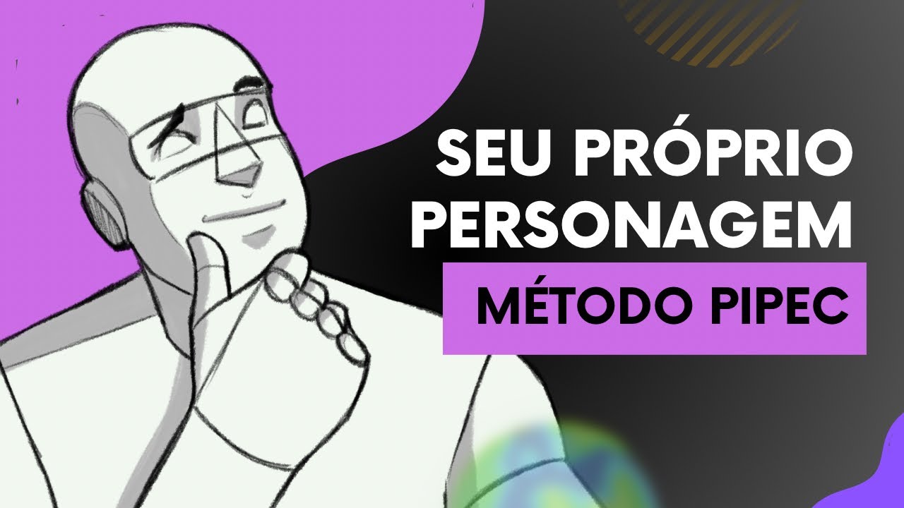 Como Desenhar Seu próprio Personagem   Método PIPEC