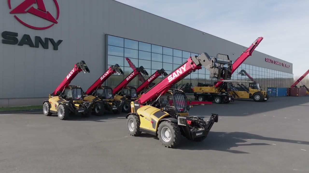 SANY Europe Product Video Mobile Port Machinery