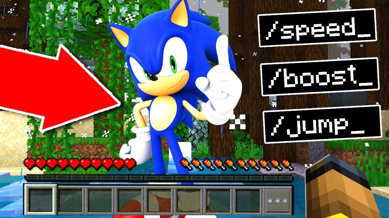 SONIC Gave Me MINECRAFT CHEATS! (Banned)