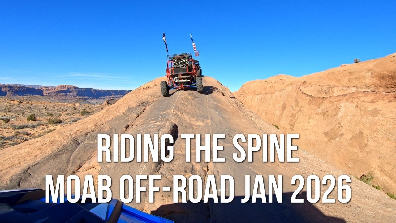 Riding The Spine - Moab Off-Road Jan 2026