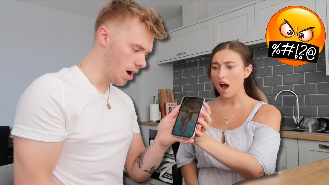Watching Dirty TikTok's Infront Of My Girlfriend Prank