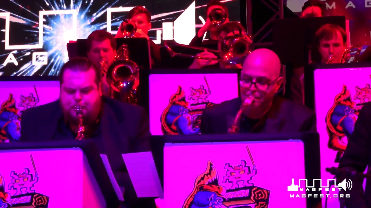 Megalovania Live at MAGfest - ConSoul Video Game Big Band (Pope Version)