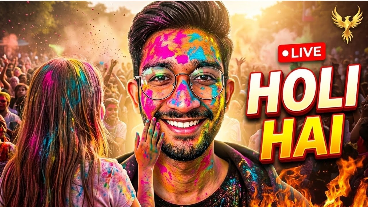 🔴Happy holi guyss u are the best  |Painxfps palworld Live|#painxfps #facecam #palworld