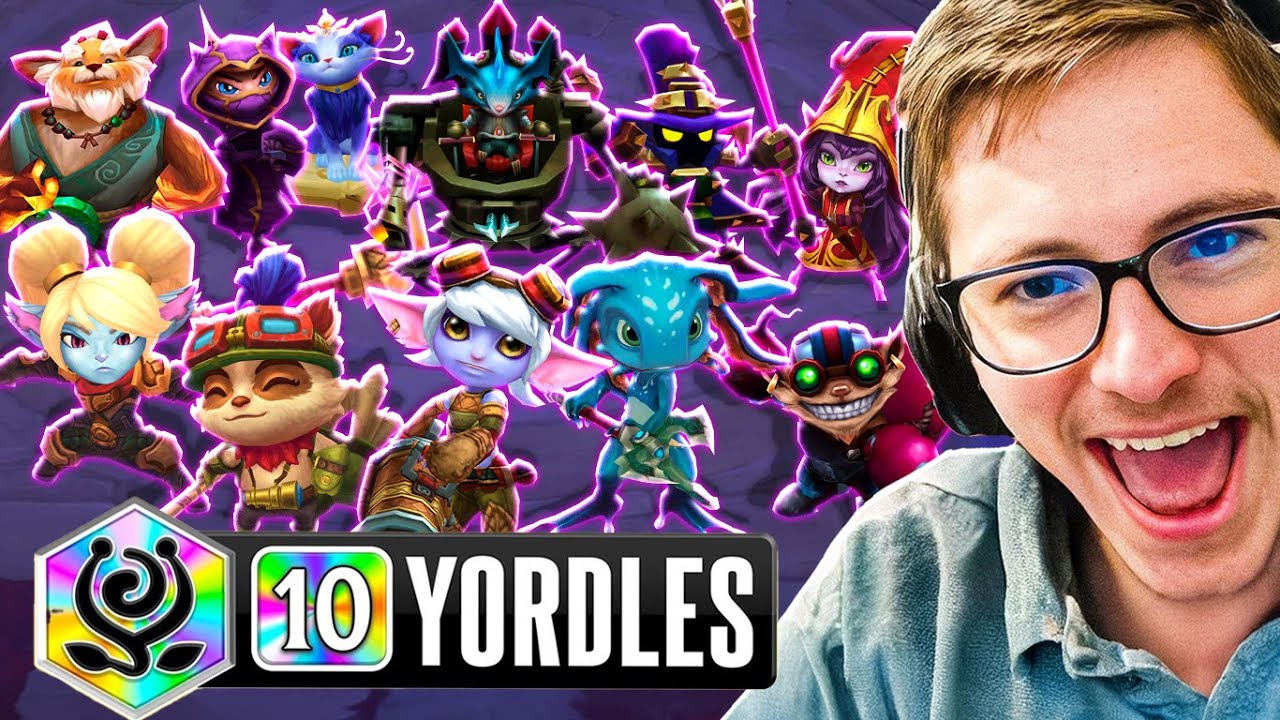 FECHEI 10 YORDLES E ISSO ACONTECEU… - TFT GAMEPLAY