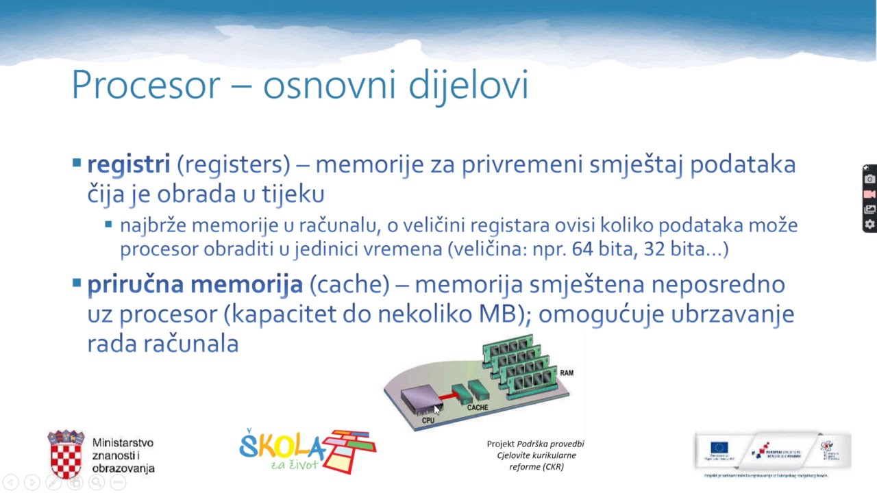 Građa računala - procesor