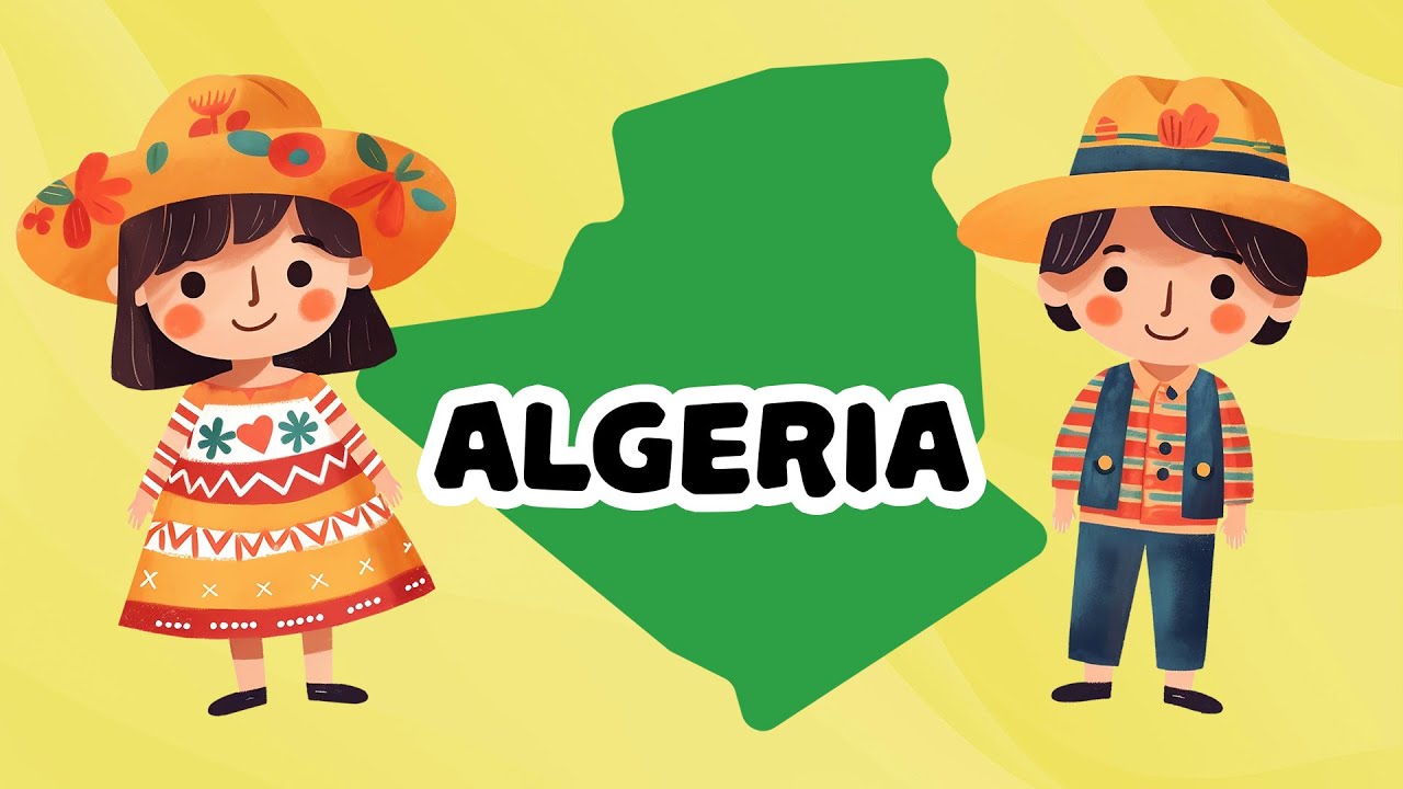Geography for Kids: ALGERIA | Around The World With Mia & Benny