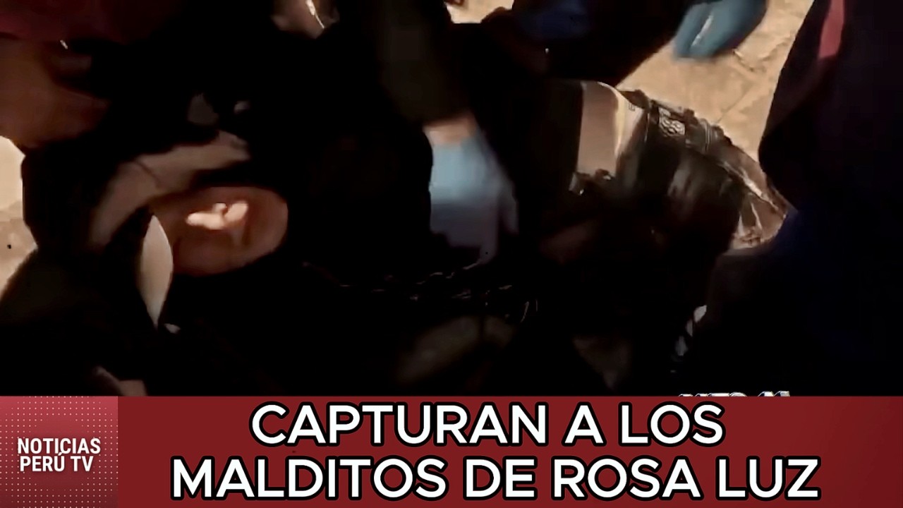 Capturan A Banda De Exorsionadores LOS MALDITOS DE ROSA LUZ