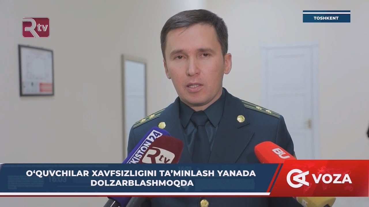 Oʻquvchilar xavfsizligini taʼminlash yanada dolzarblashmoqda (Toshkent)