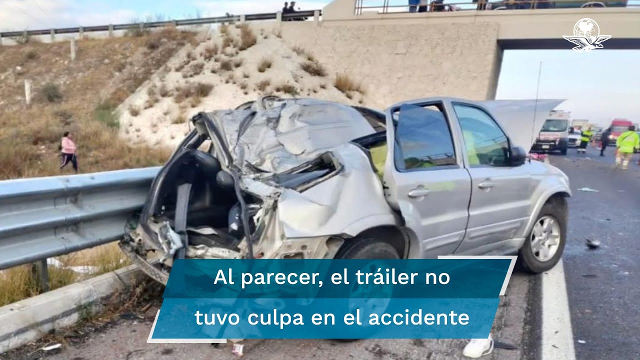 As&iacute; fue el brutal accidente que dej&oacute; 4 muertos en la Puebla - Orizaba