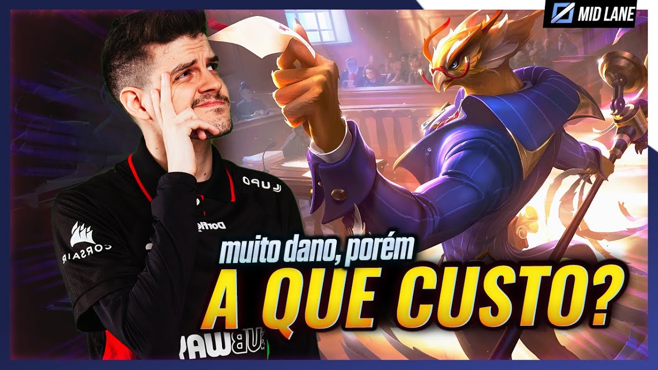 Azir de PRESSIONE O ATAQUE: Muito dano (em champions e estruturas!), mas vale a pena?! 🐦