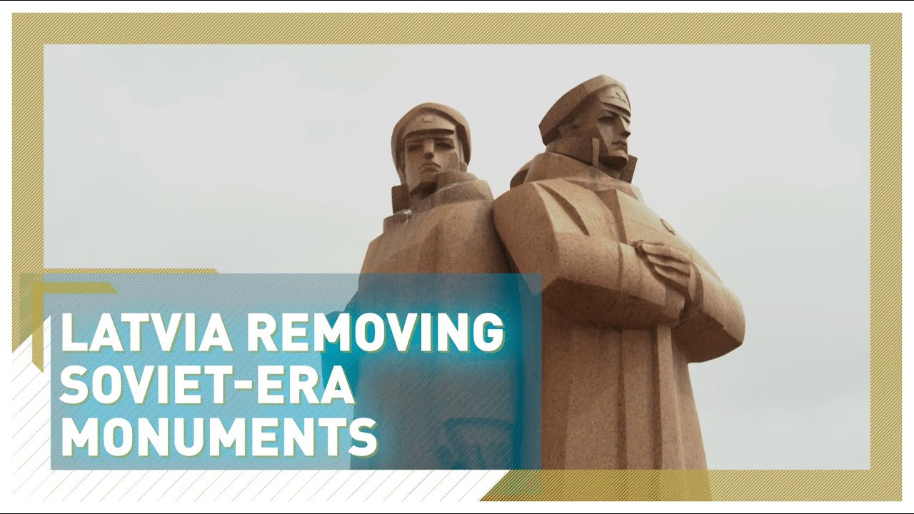 Dozens of Soviet-era statues in Latvia are to be removed or destroyed