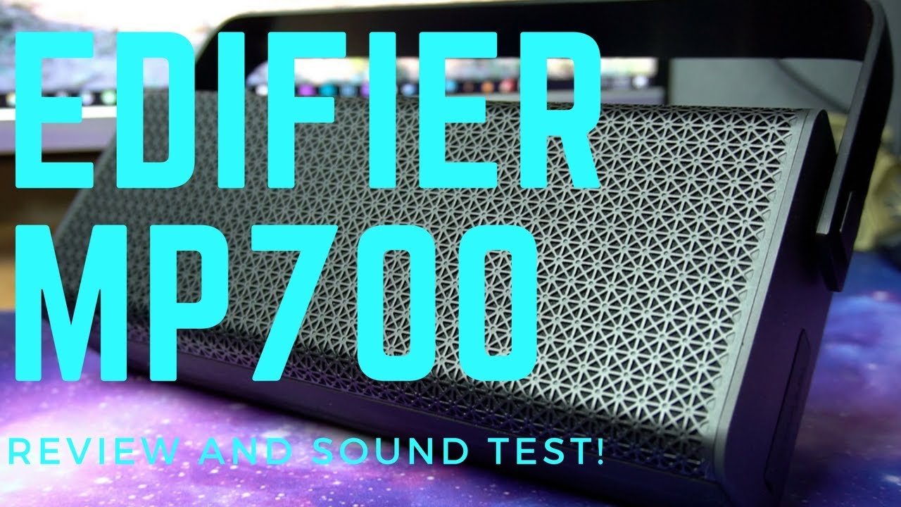 Edifier MP700 Bluetooth Speaker Review and Sound Test!